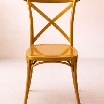 Gold CrossBack Adult chair